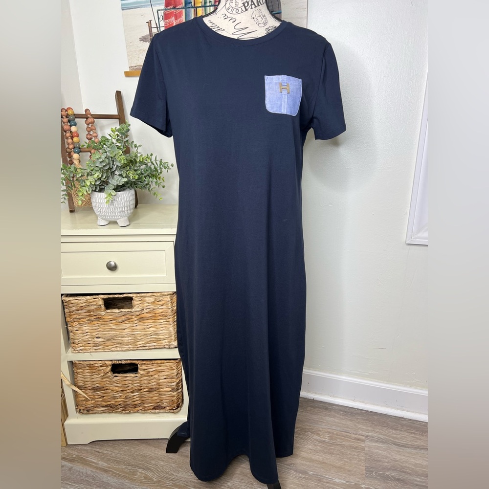 Brand New-Tommy Hilfiger MIDI T-Shirt Dress